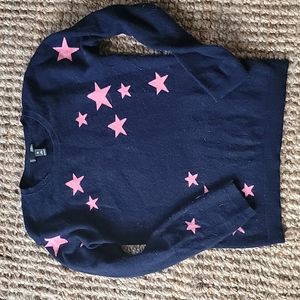 Aqua cashmere sweater